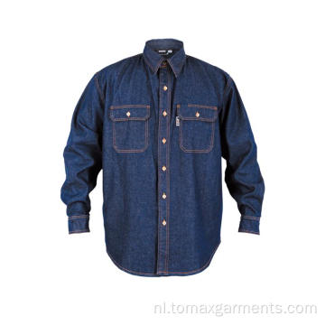 Vuurbestendig denim shirt